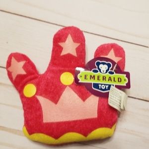 Emerald Toy Crown plush tiny toy